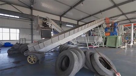 Waste Tyre Recycling Line for Inner Mongolian Company