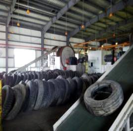 Waste Tyre Recycling Line for Domestic Fine Rubber Powder Manufacturer